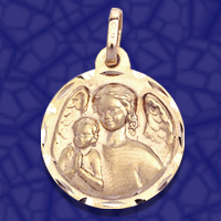 medalla angel guarda